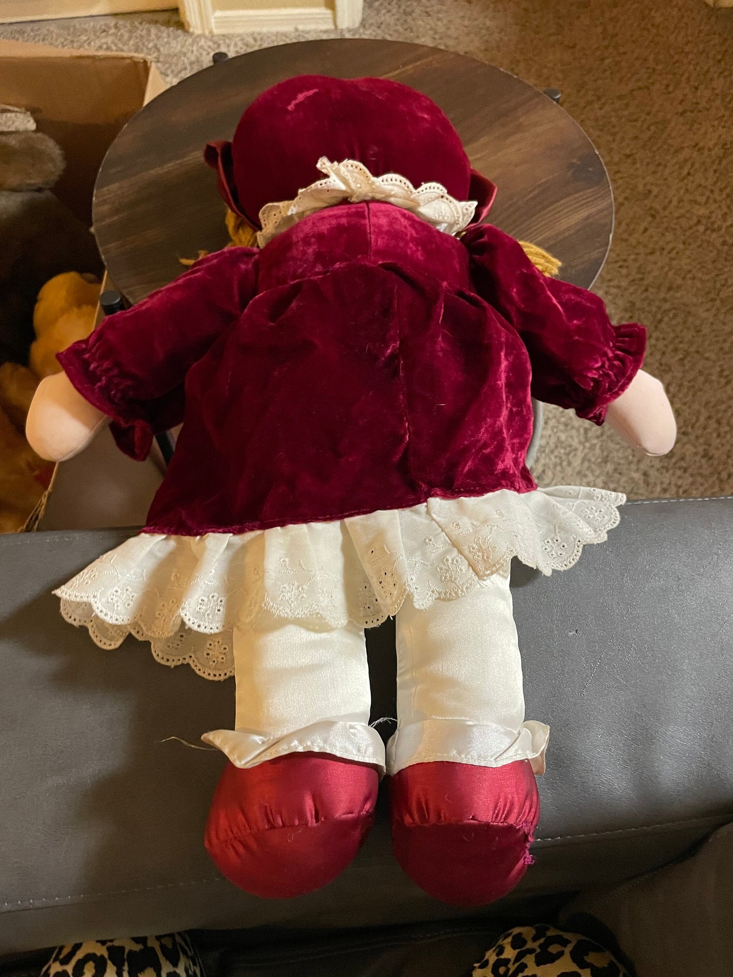 Sweetie mine vintage rag doll girl plush