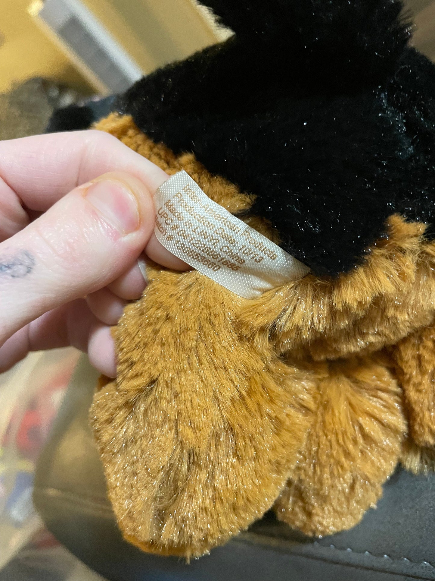 Inter-American puppy dog with bunny ears plush