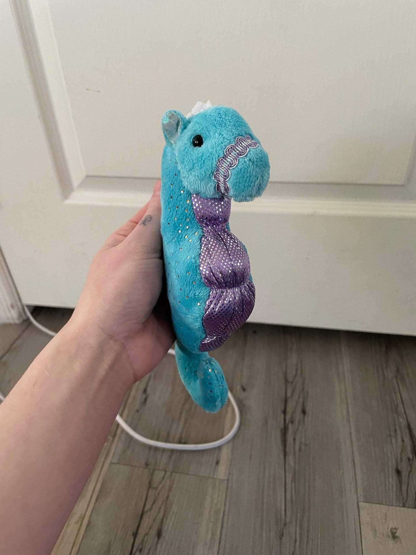Aurora Sea Sparkles Star Seahorse Plush
