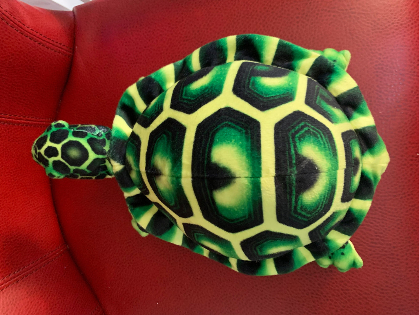 Adventure Planet Plush Turtle: Green and Yellow Stuffed Animal