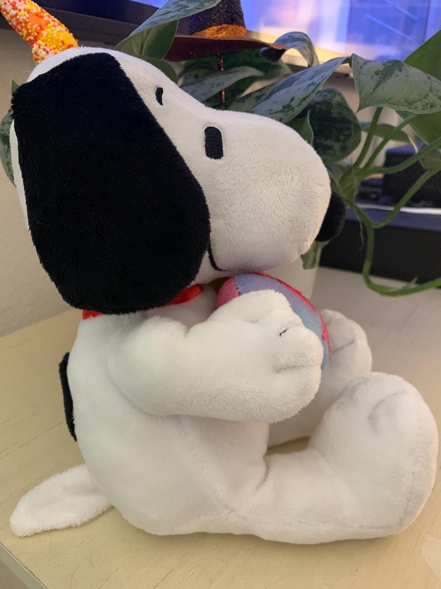 Snoopy Valentine's Day Plush with Heart