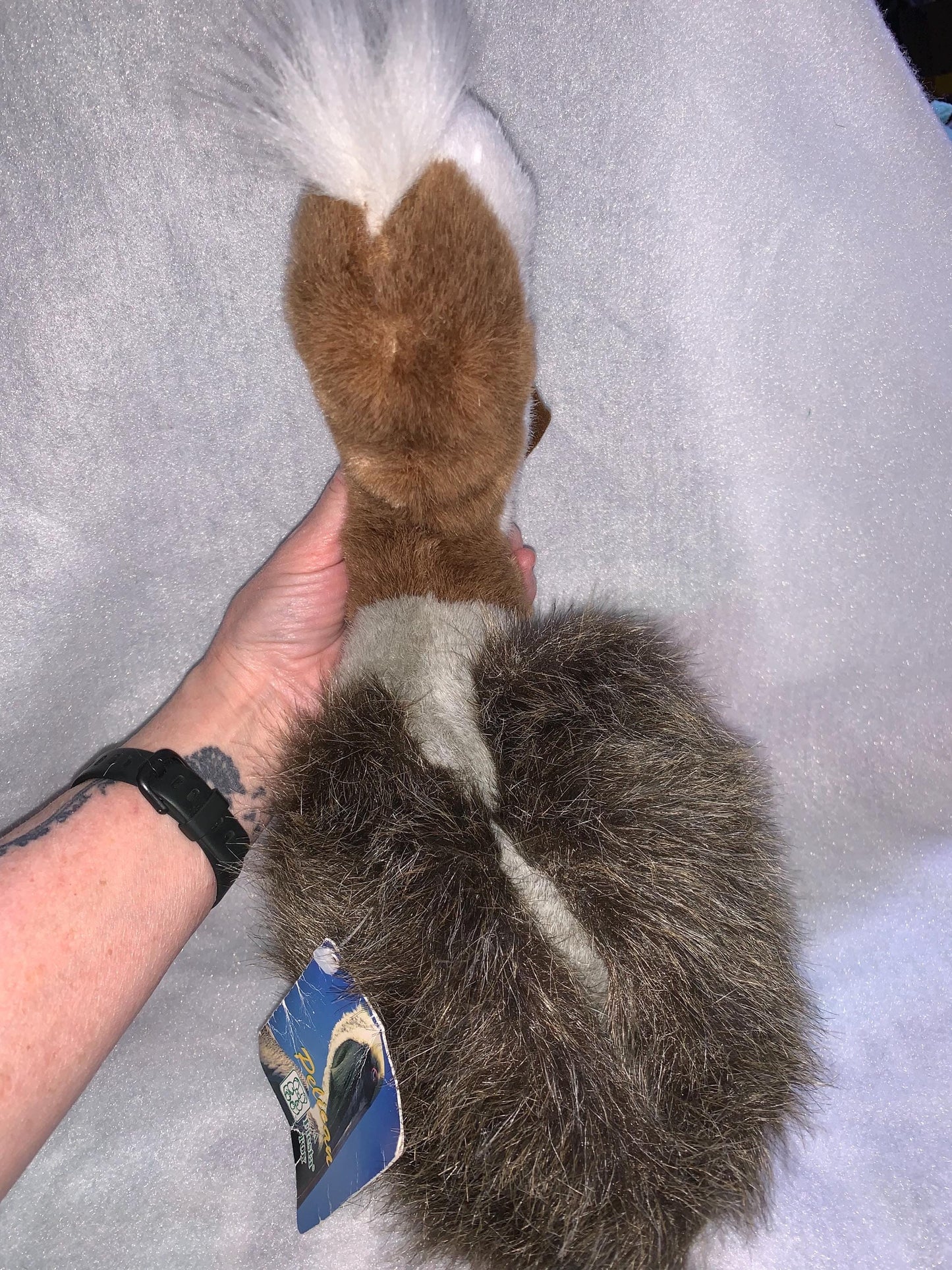 Fiesta Pelican Plush. Brown, Gray, White and Black. NWT