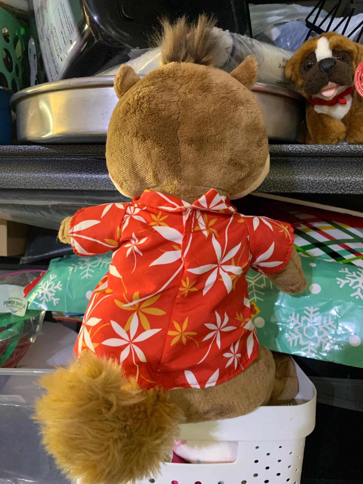 Build A Bear Brown Chipmunk Sitting Plush. He can be Alvin or Just a chipmunk