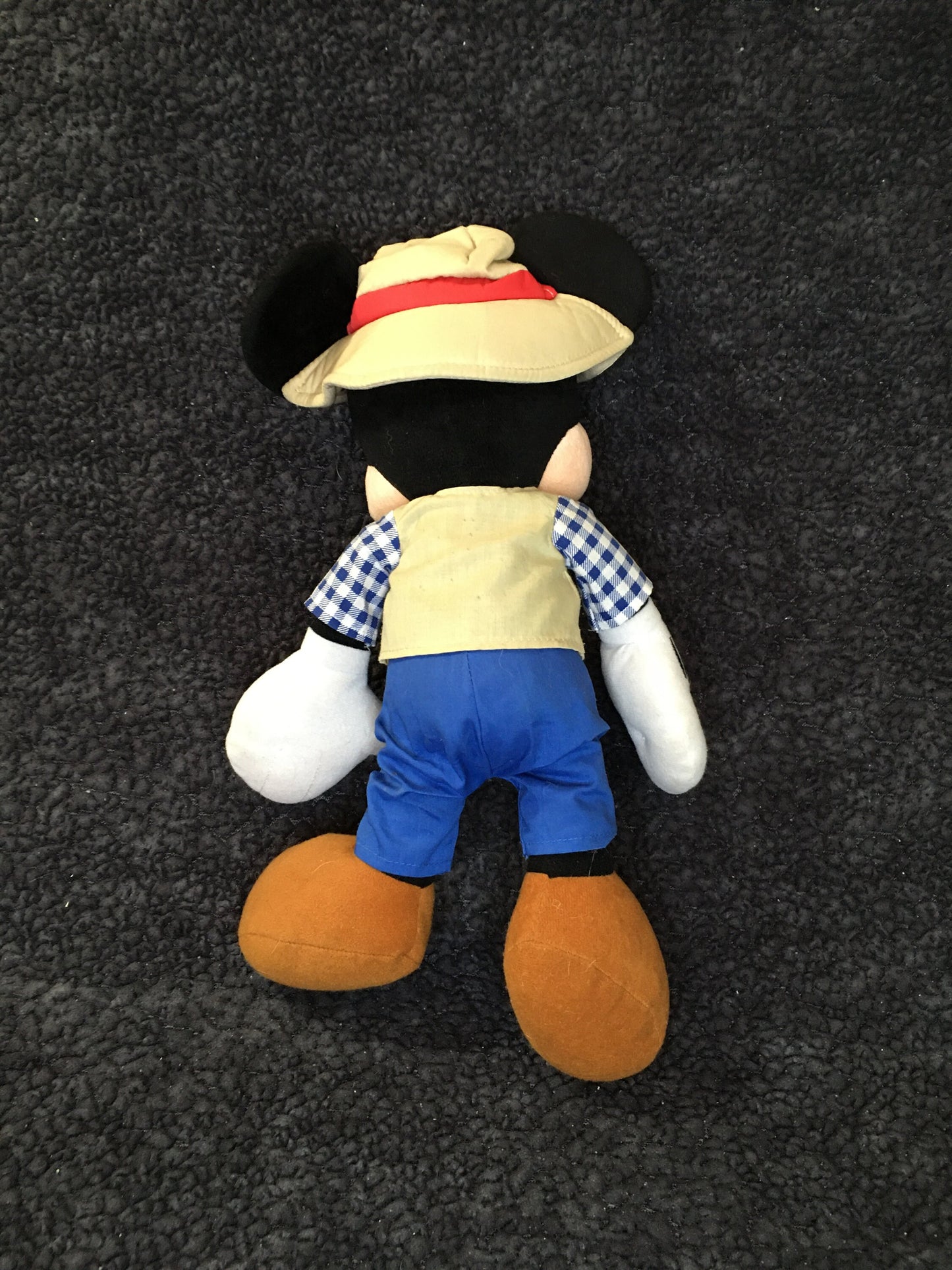 Mickey Mouse fisherman plush
