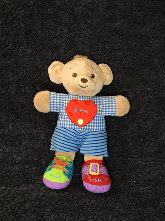 Build-a-Bear Activity Bear, Baby Sensory Toy, 12"