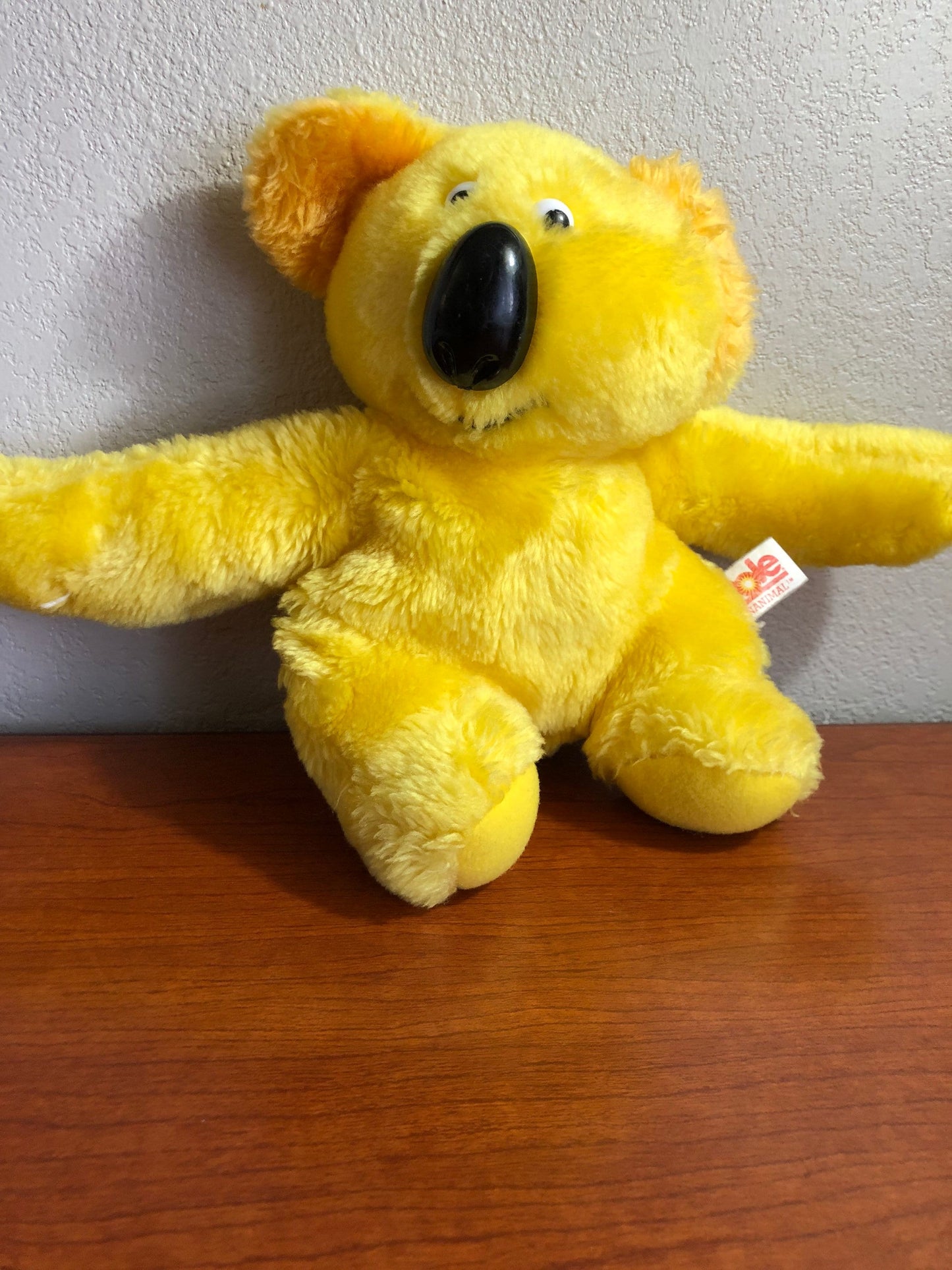 Vintage Dole Bananimal Koala plush promotional item. Tag for information only.