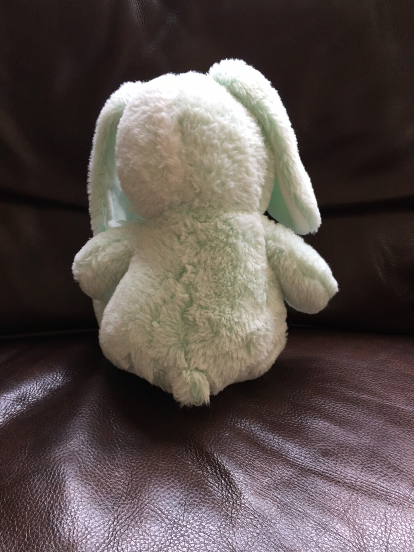 Soft mint Green vintage Easter bunny rabbit