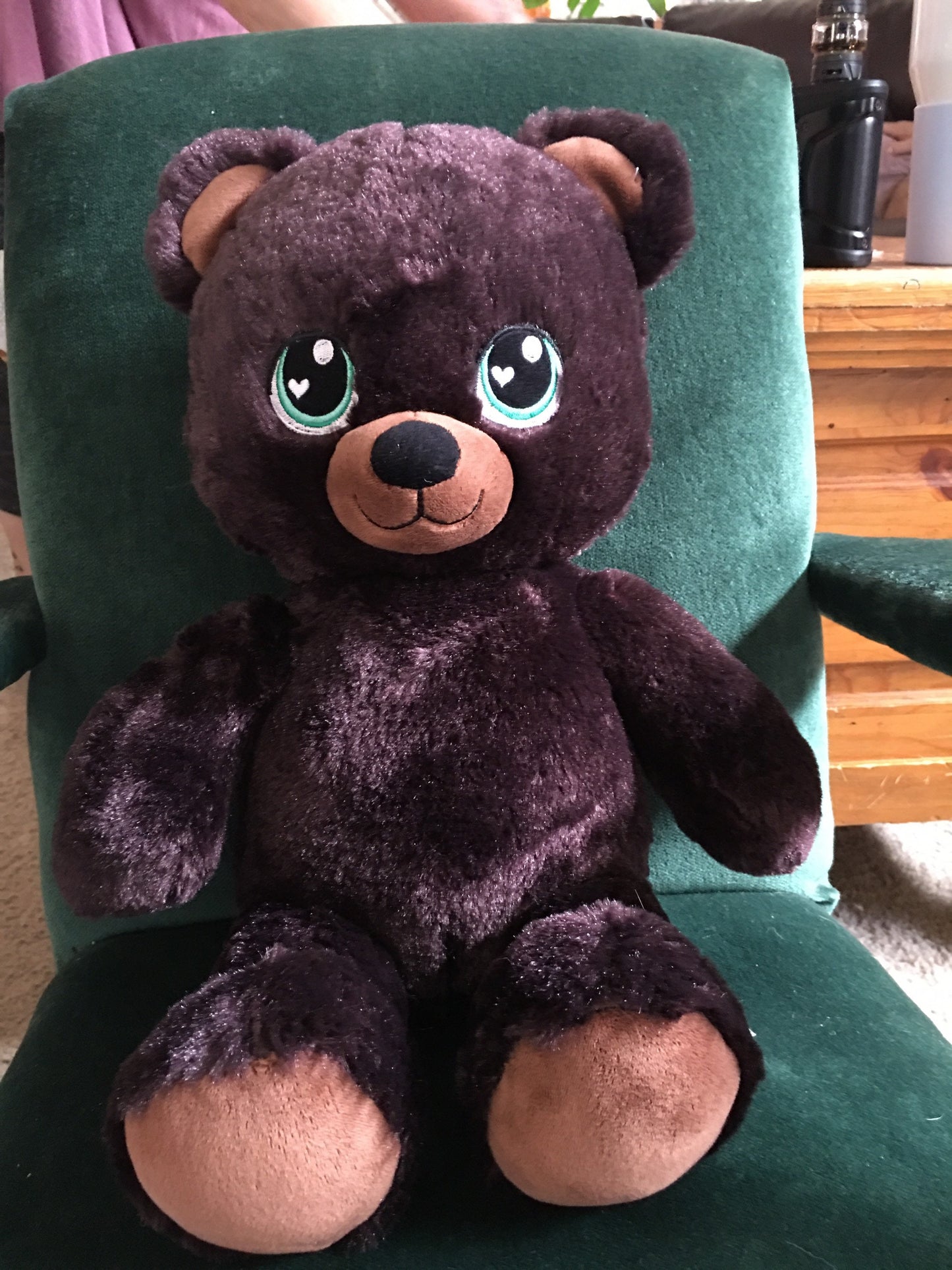 Build A Bear Dark Brown Sweet Scent Candy Teddy Bear Plush