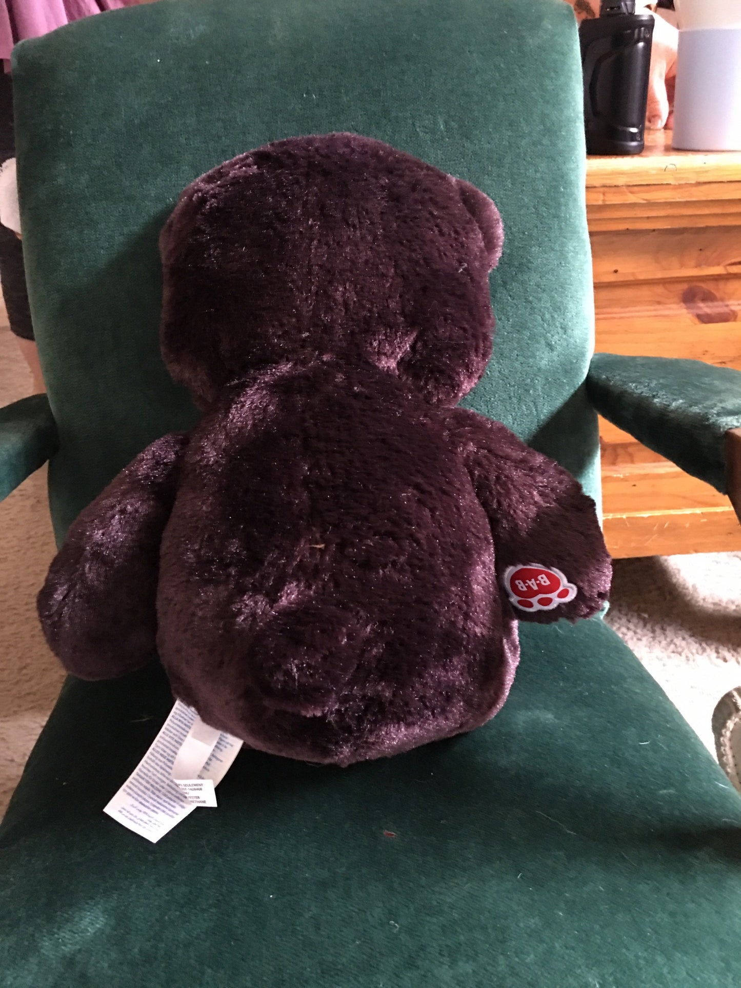 Build A Bear Dark Brown Sweet Scent Candy Teddy Bear Plush