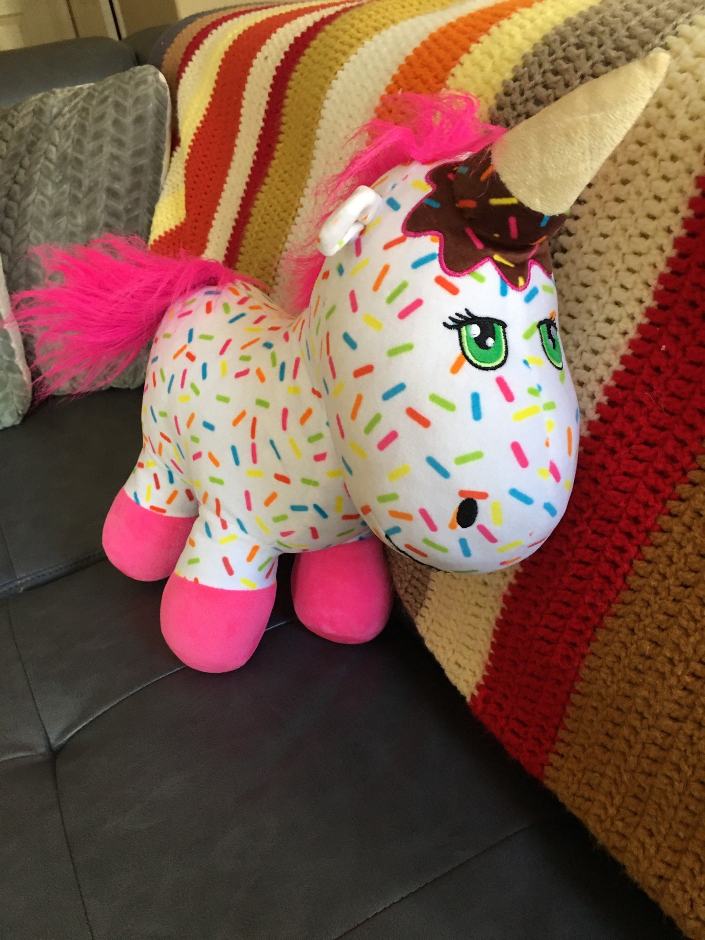 Peek-A-Boo Toys Sprinkle the Unicorn Plush Stuffed Animal