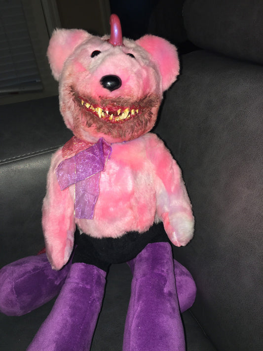 Creepy Custom Modified Monster Bear Altered Plush Stuffed Animal