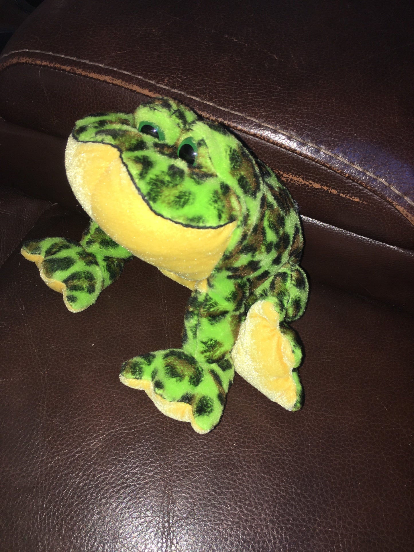 Webkinz Green Bull Frog Plush – Stuffed Animal Toy