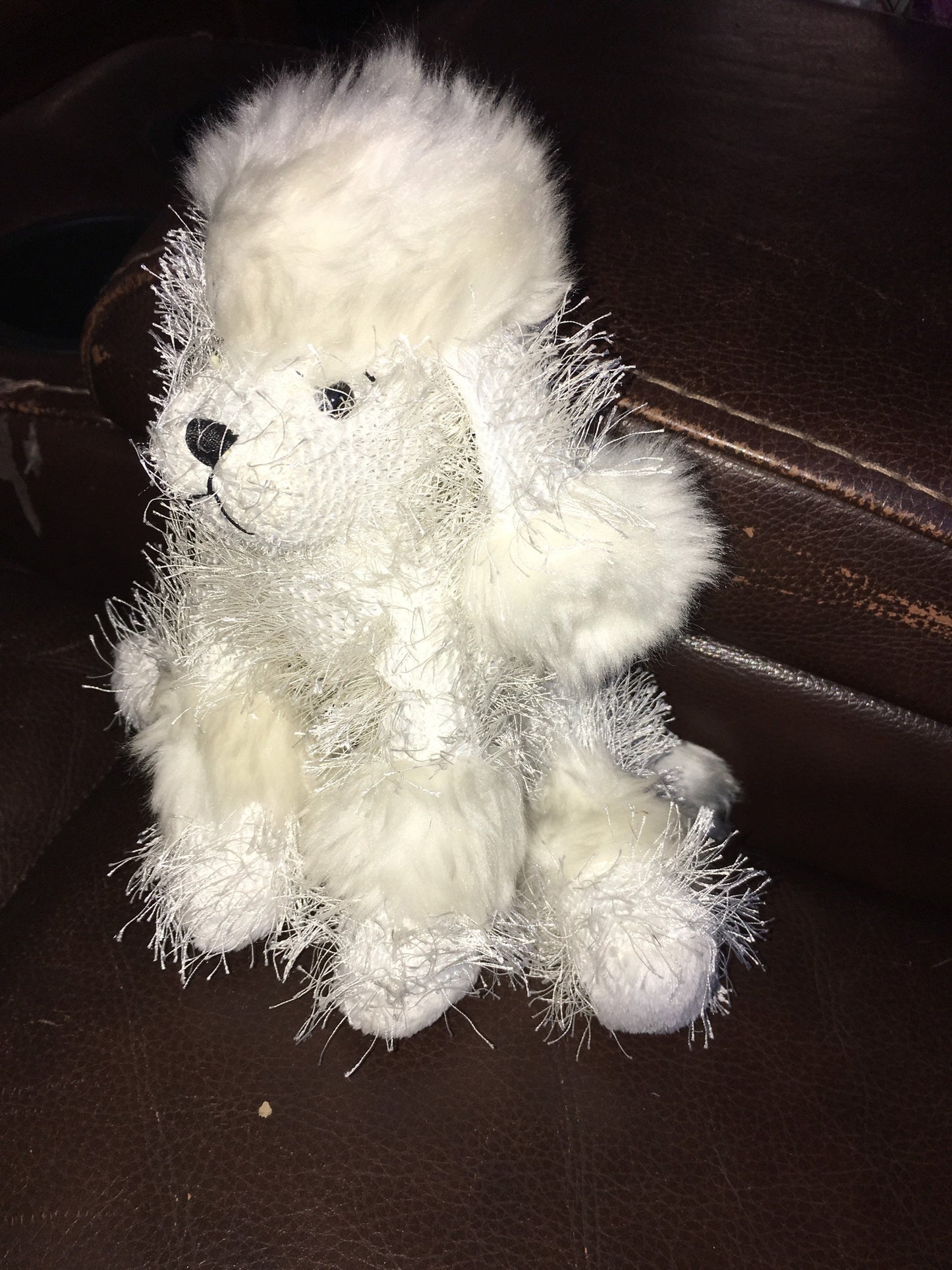 Webkinz White Poodle Plush. Regular Size. No Code.