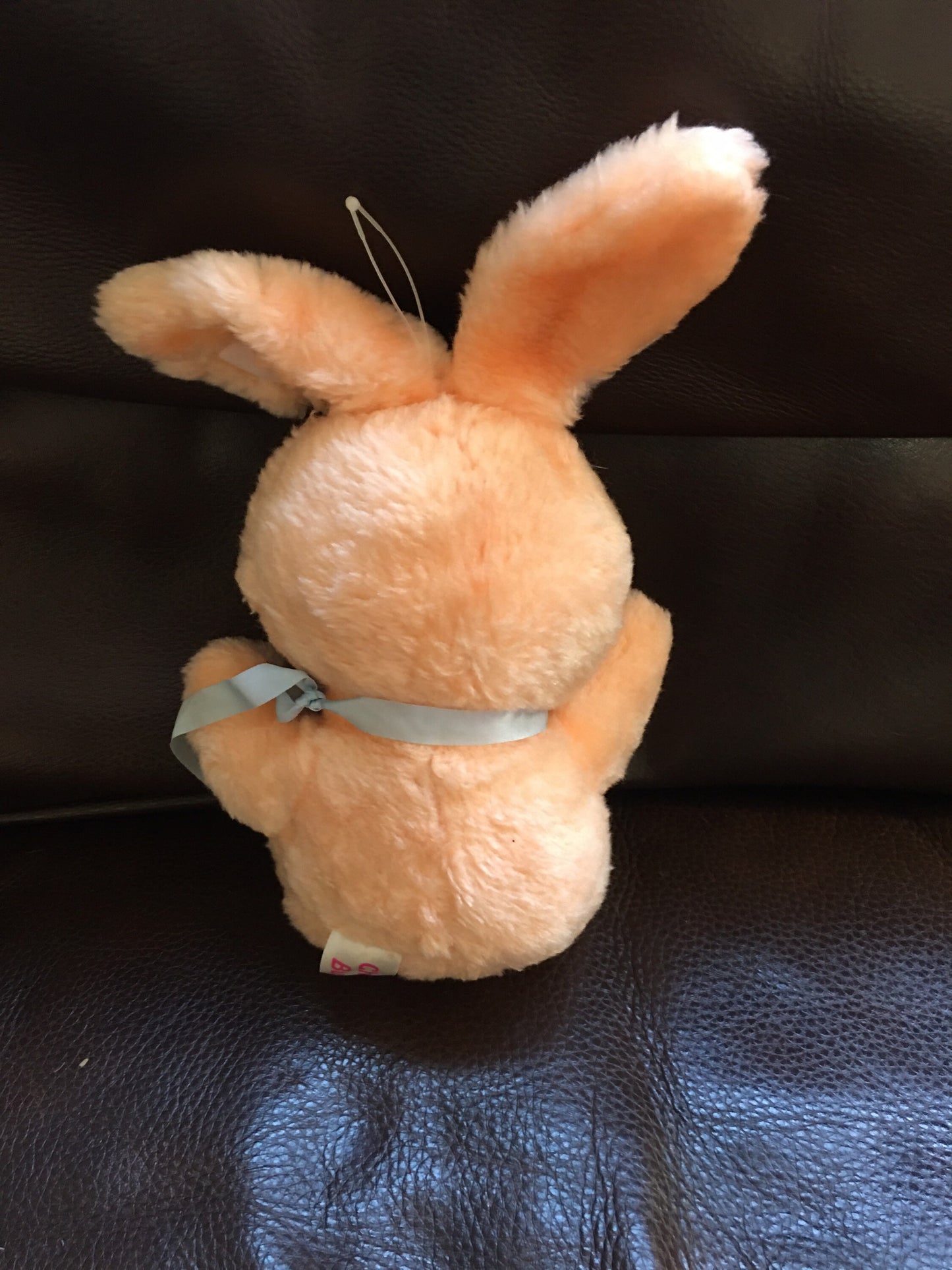 Vintage Commonwealth Cheeks Bunny, 1985 Restored Plush Rabbit