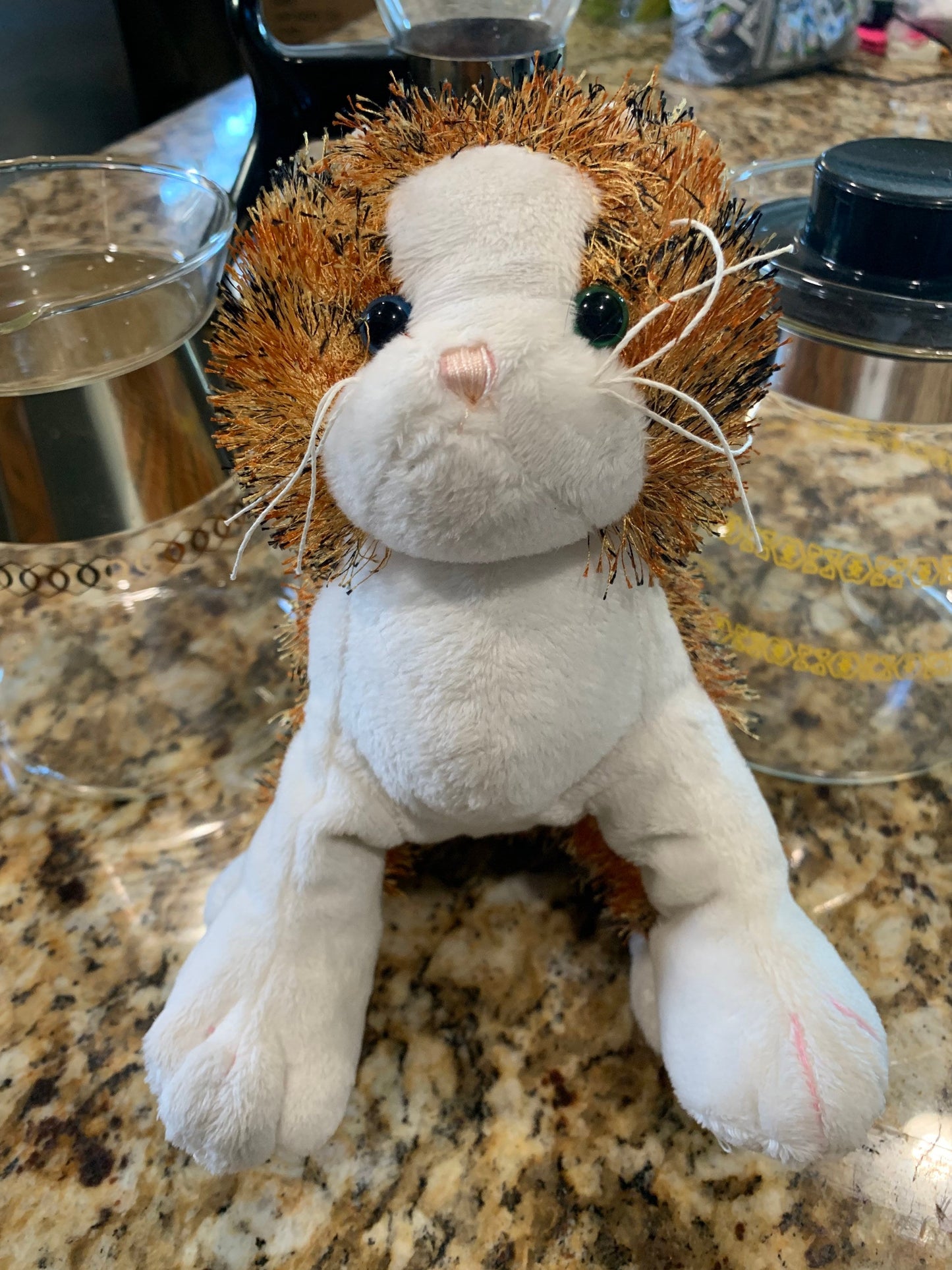Webkinz Ganz Calico Alley Cat Plush, Odd-Eyed Toy
