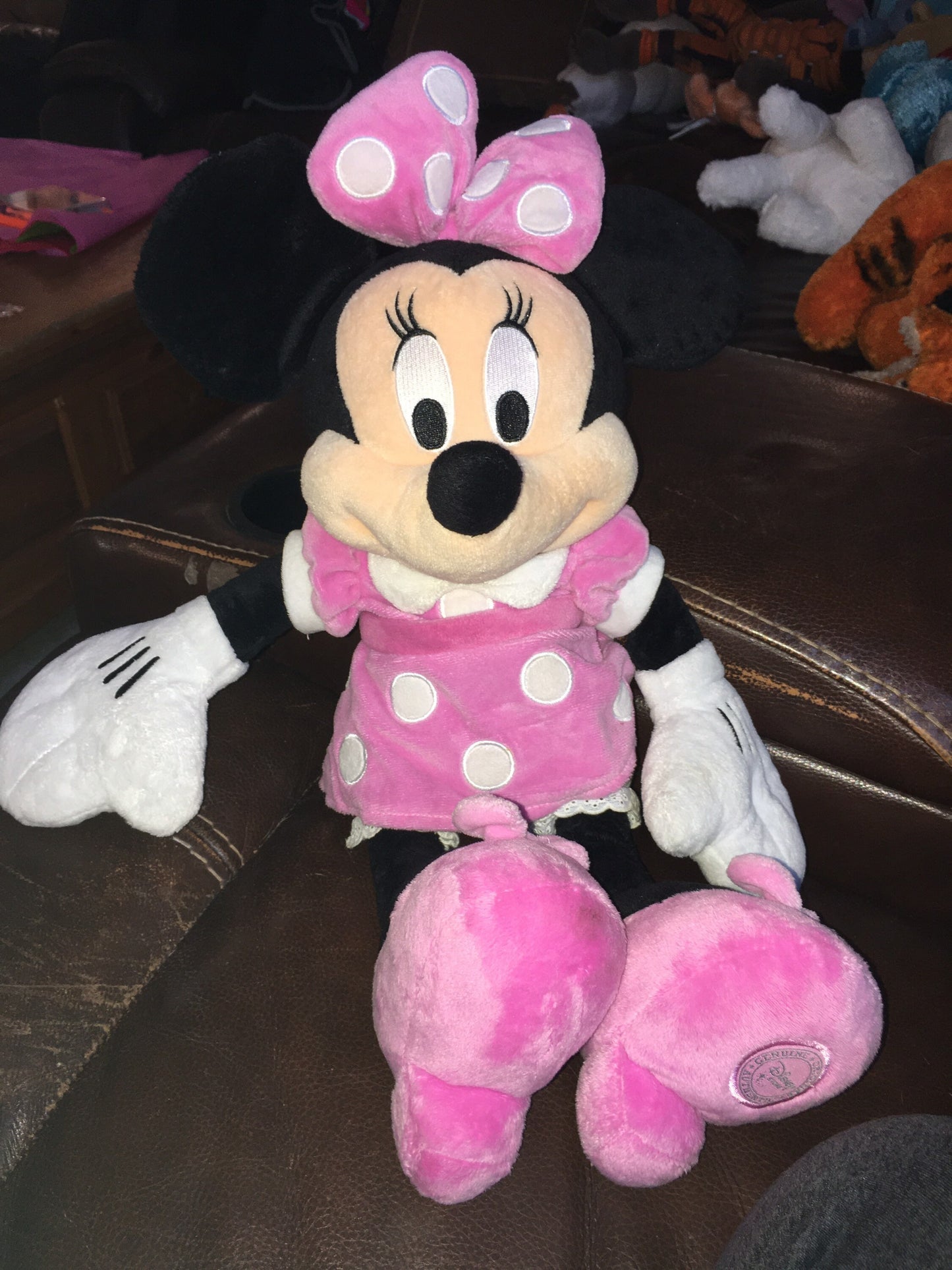 Disney Minnie Mouse stuffed Animal Plush Toy Vintage from Disneyland Store