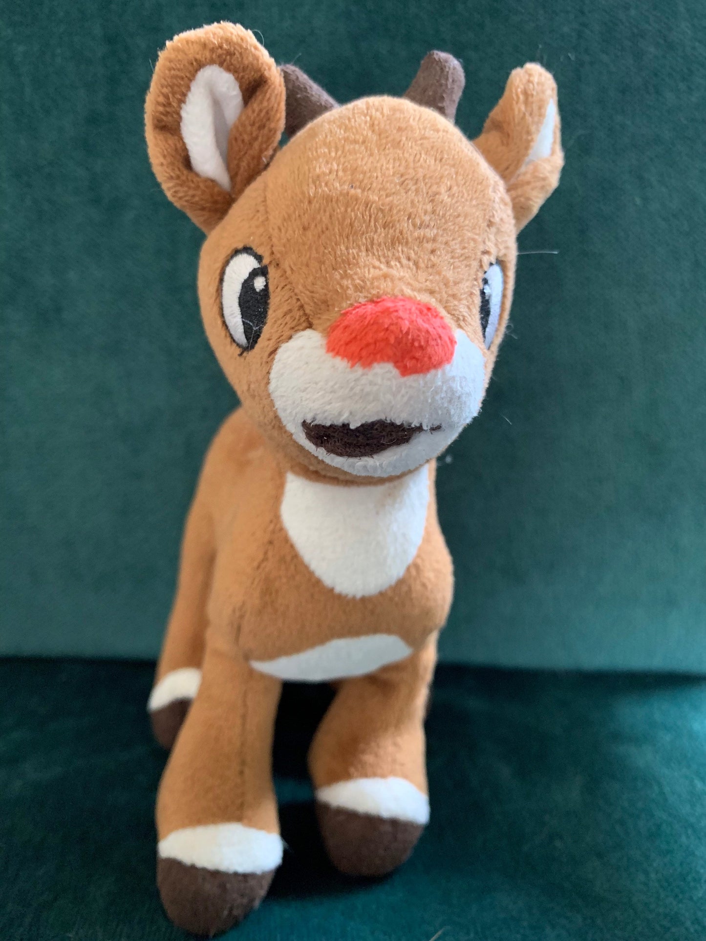 Rudolph The Red Nosed Reindeer Rudolph And Clarice Christmas Plush Stuffed Animal Toy Vintage. Small