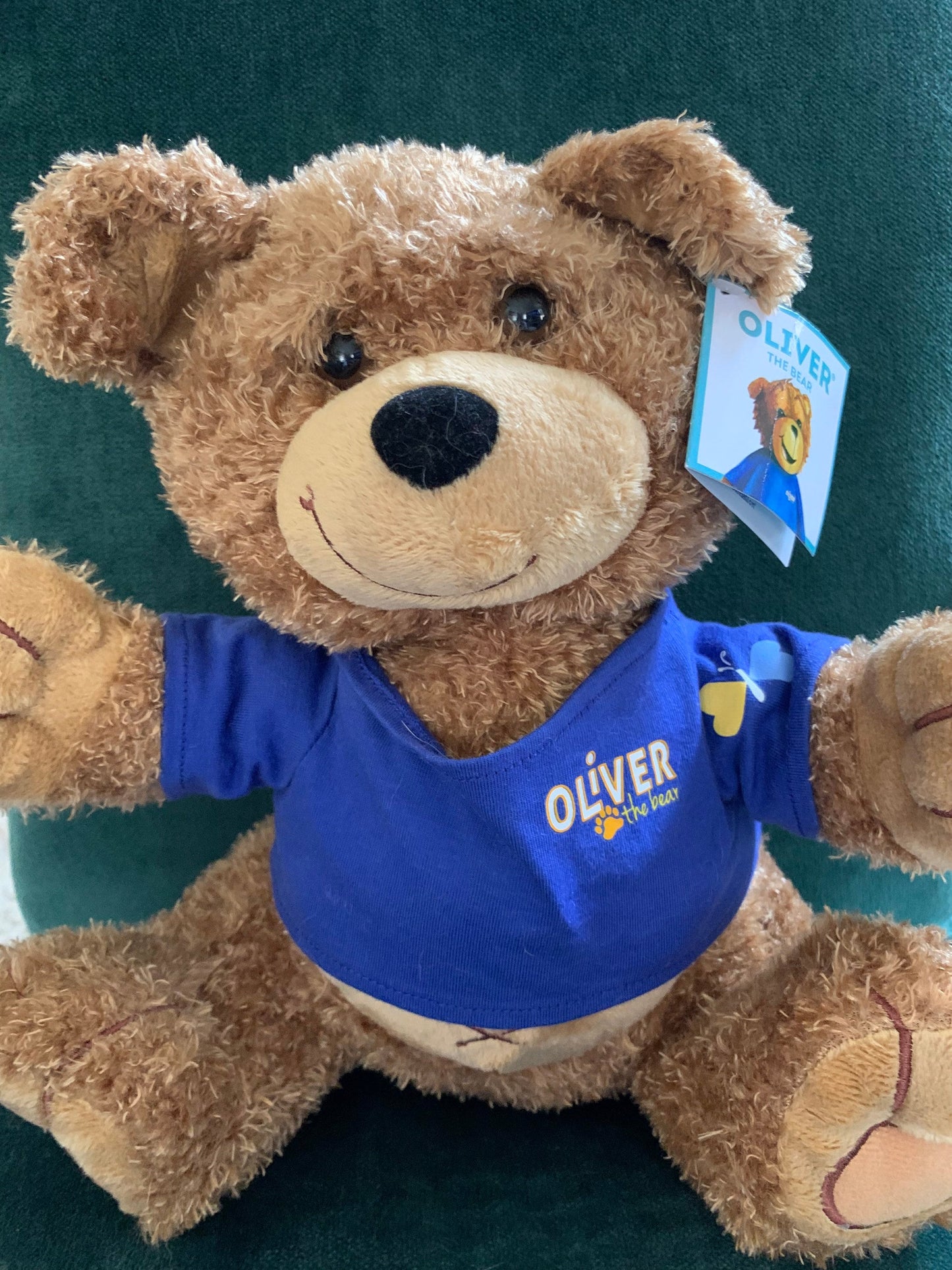 Oliver The Bear Uhccf Teddy Bear 12” Plush Soft Toy Stuffed Animal