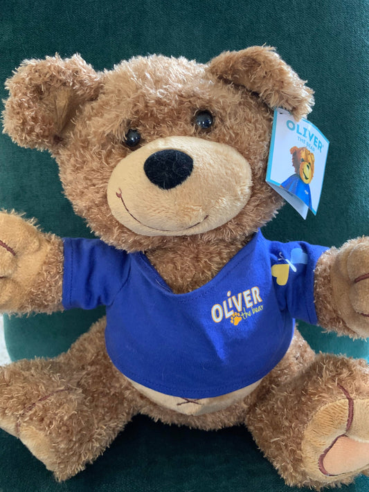 Oliver The Bear Uhccf Teddy Bear 12” Plush Soft Toy Stuffed Animal