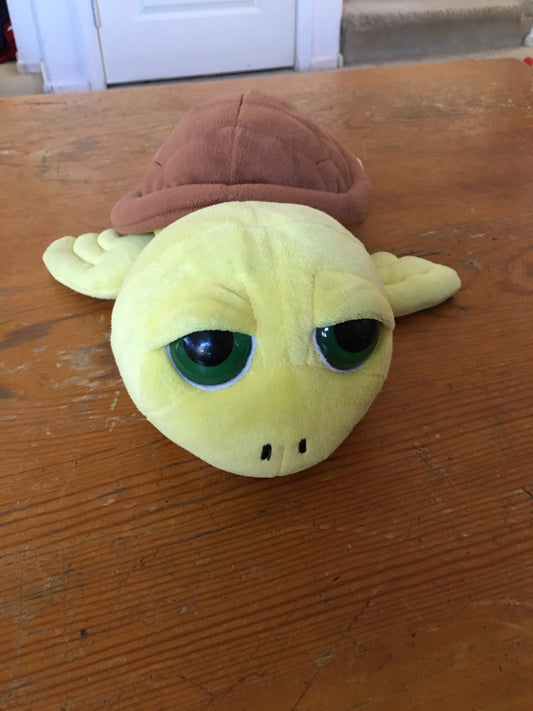 Lil Peepers Yellow Sea Turtle Stuffed Animal Plush Toy Vintage