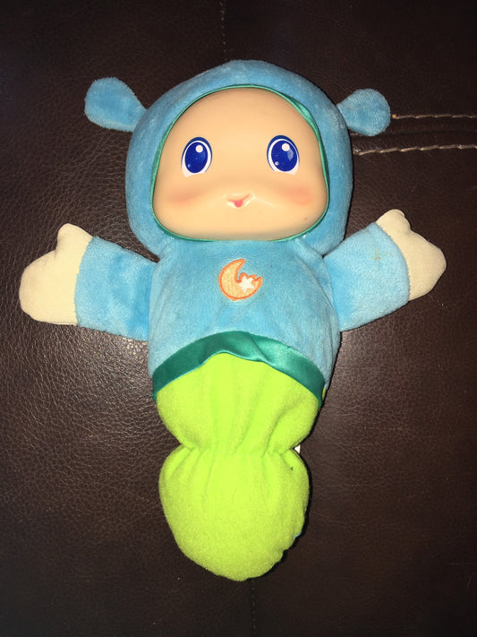 2011 Hasbro Playskool Glo Worm Glow LIght Up Plush Toy. No guarantees on electronics!