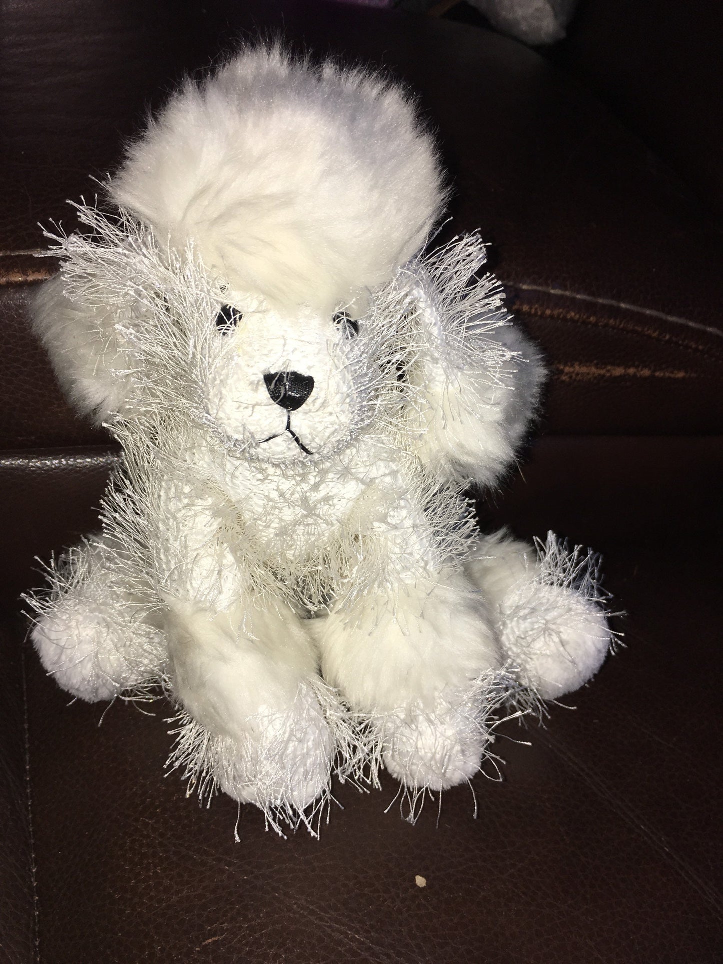 Webkinz White Poodle Plush. Regular Size. No Code.