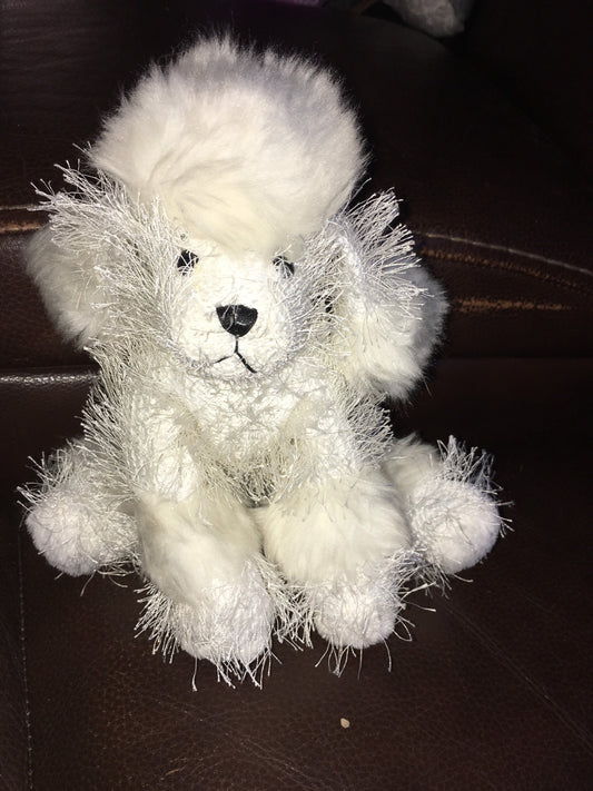 Webkinz White Poodle Plush. Regular Size. No Code.