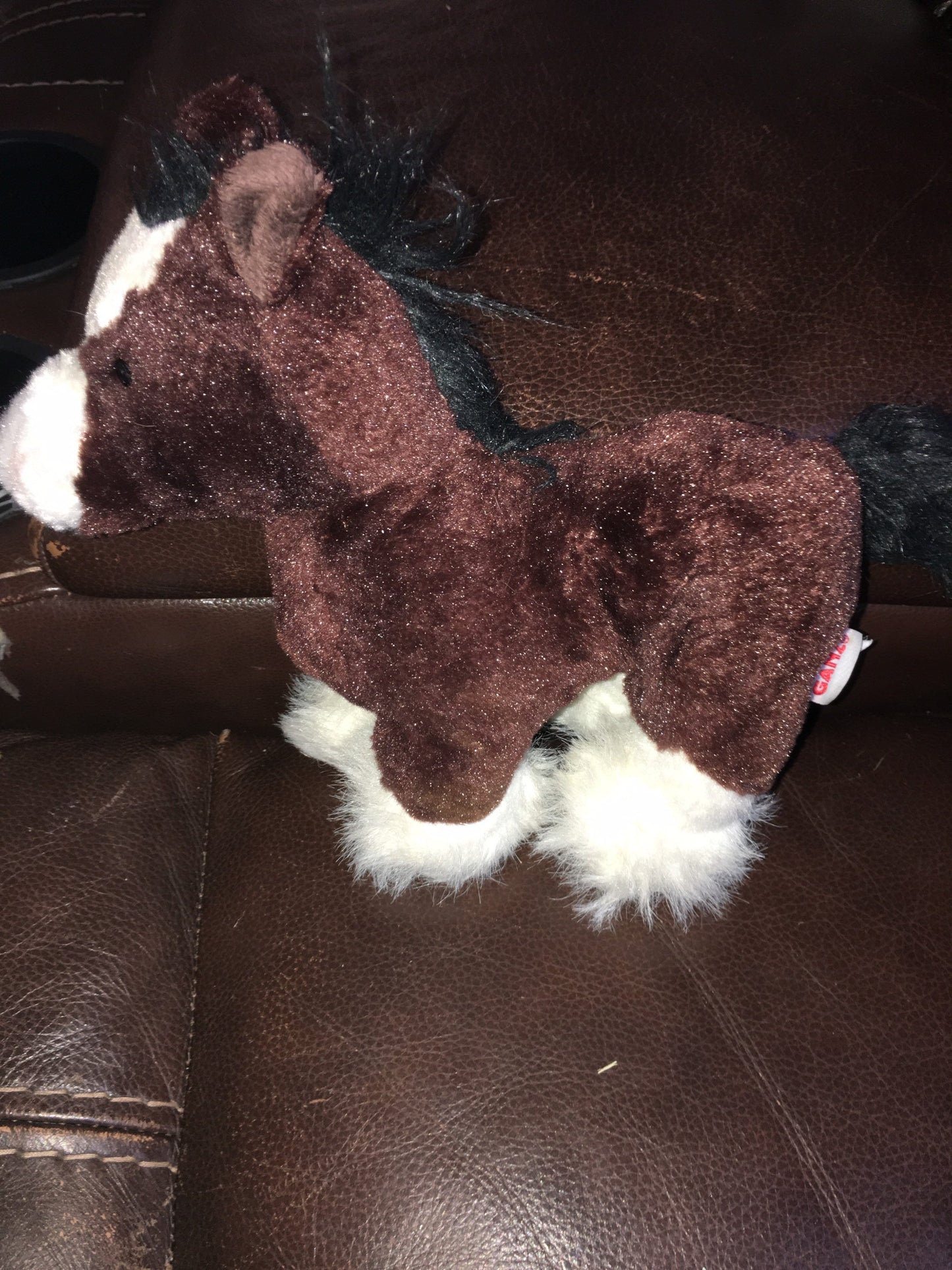 Webkinz Brown Clydesdale Horse Plush, No Code