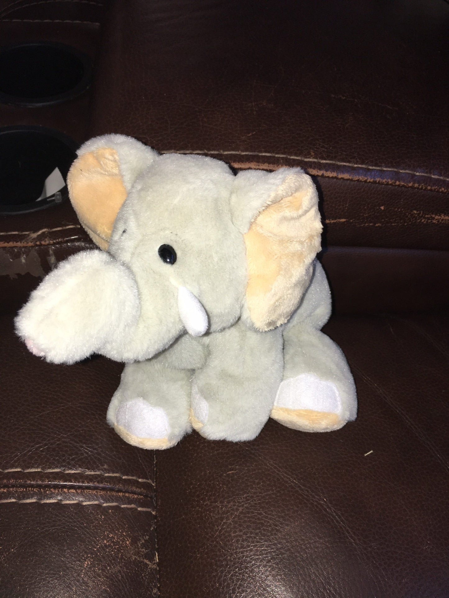 Webkinz Gray Velvety Elephant Plush Stuffed Animal. Regular Sized. No Code.