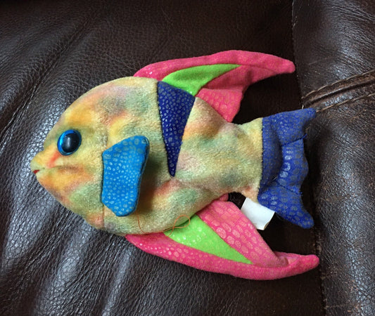 Ty Aruba Angel Fish Beanie Baby, Vintage Plush Toy