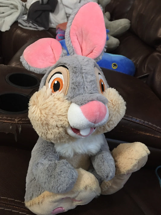 Disney Miss Bunny Bambi Stuffed Animal Plush Toy Vintage For Kids