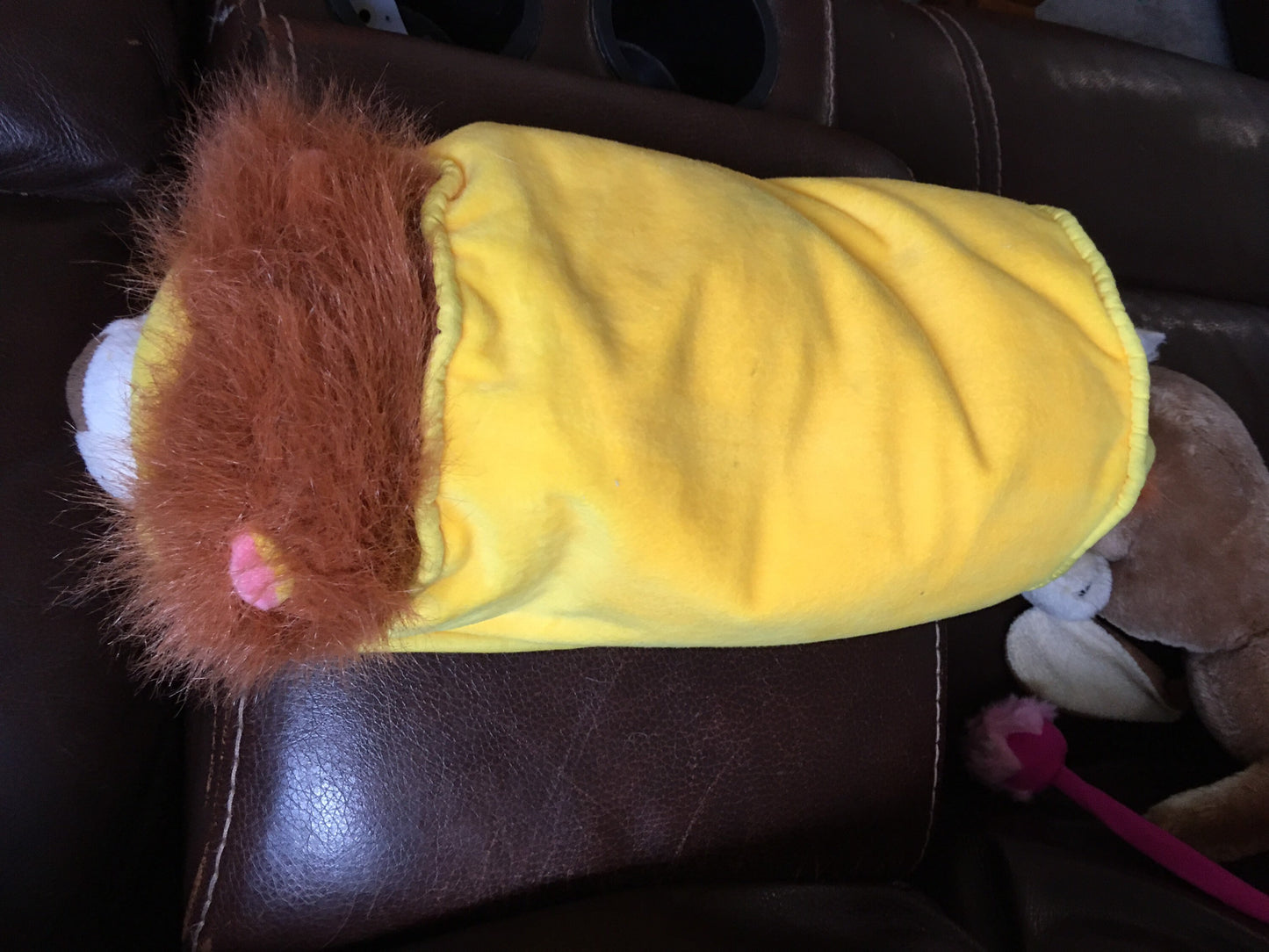 Plush Lion Stuffed Animal Tablet Holder, Kids Pillow Toy
