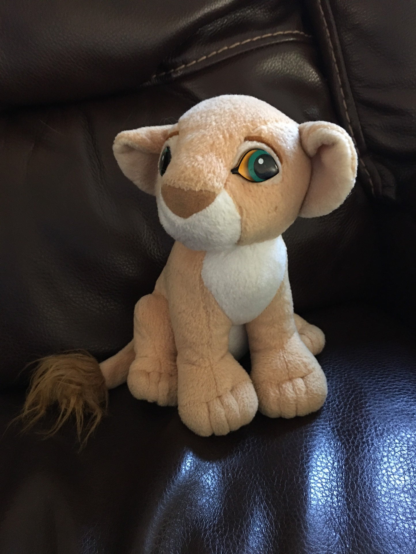 The Lion King Nala Kissing Cubs Plush 1993 Authentic Disney Stuffed Animal Toy