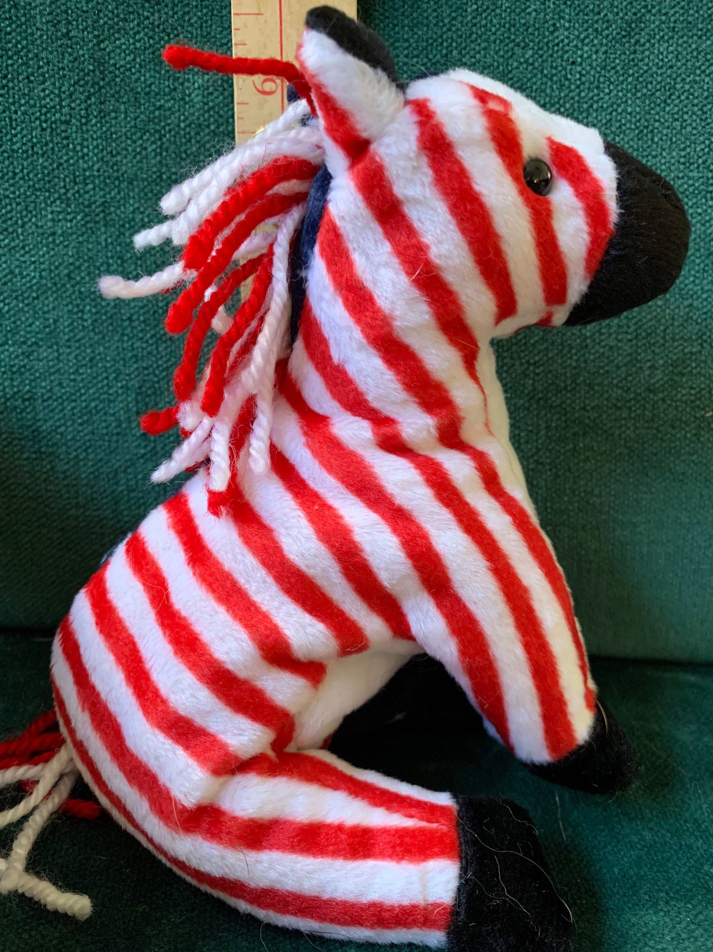 Ty Beanie Baby Lefty 2000 The Donkey, NWT Vintage Plush