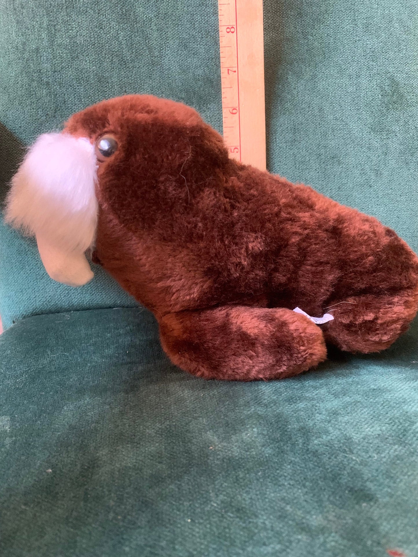 Vintage 1989 Seaworld Walrus Plush Stuffed Animal