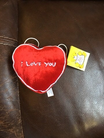 Build a Bear Red Heart I Love You Bear Accessories