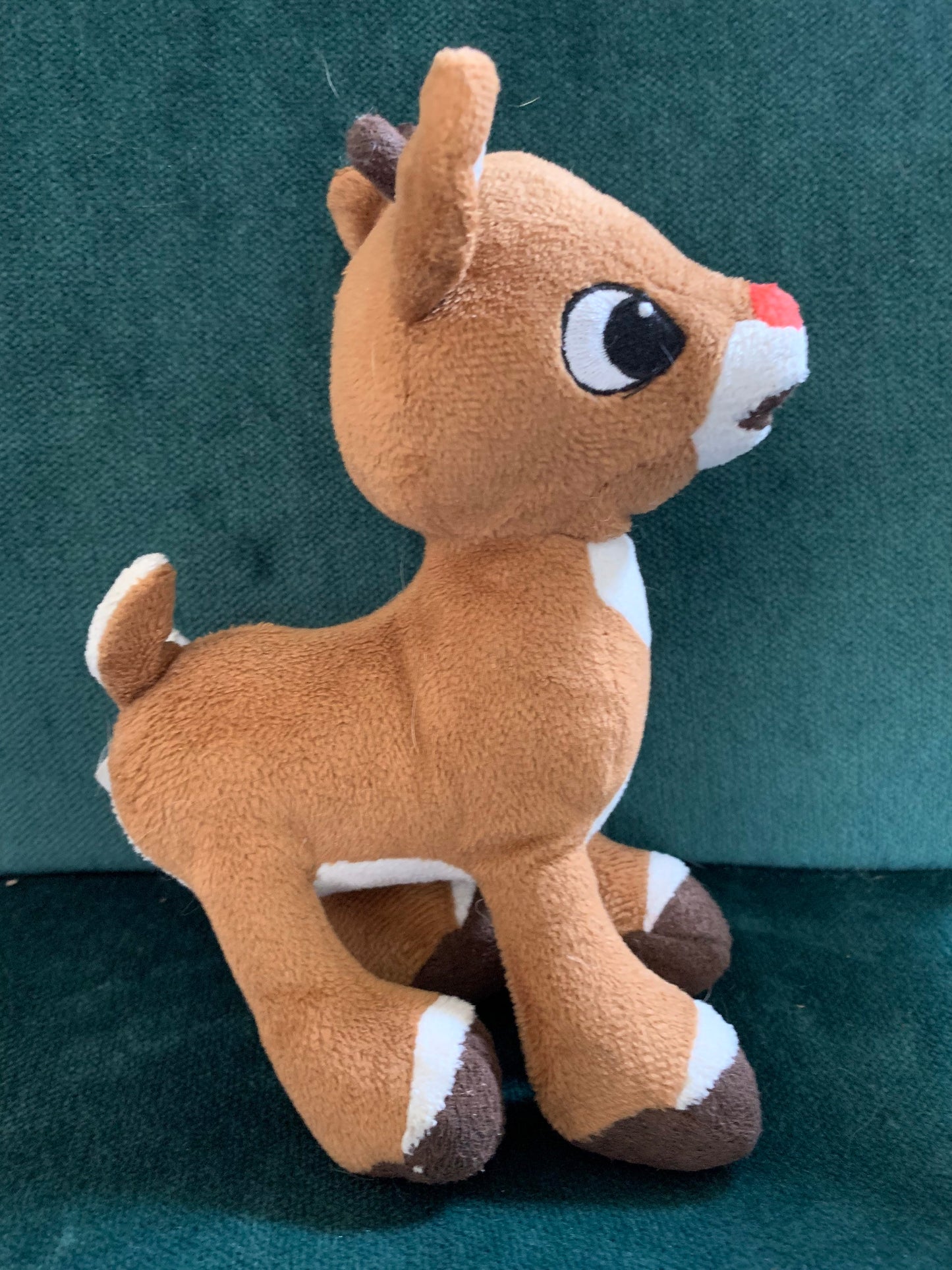 Rudolph The Red Nosed Reindeer Rudolph And Clarice Christmas Plush Stuffed Animal Toy Vintage. Small