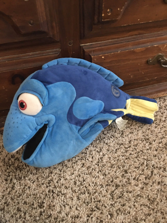 Genuine Disney Pixar Disneyland Finding Nemo Dory Fish Stuffed Animal Plush Toy Vintage For Kids