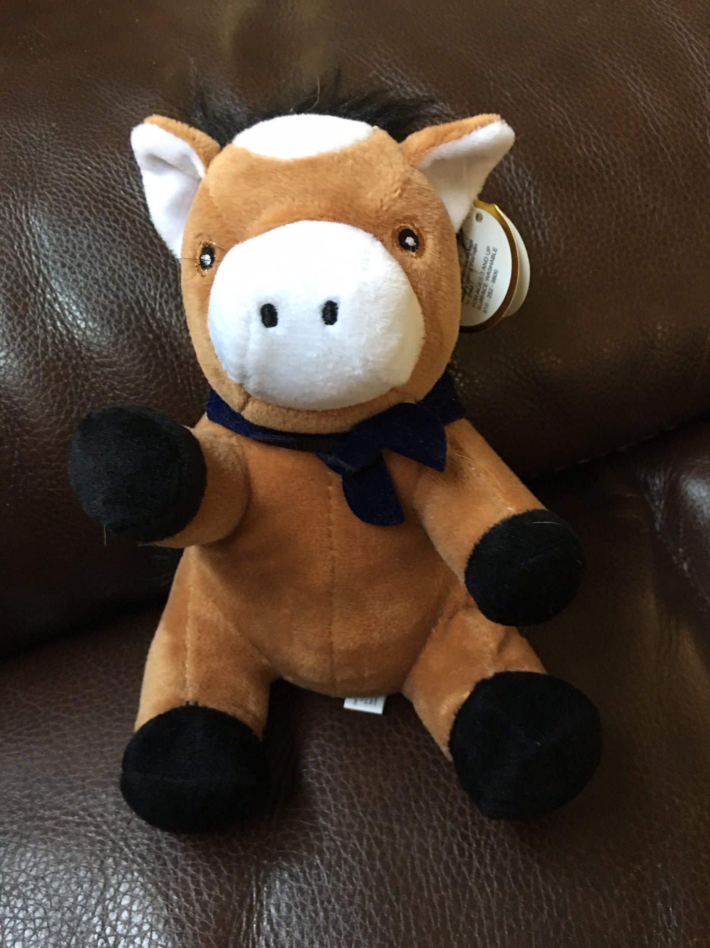 Small Vintage Baby Horse Stuffed Animal Plush Toy Vintage For Kids