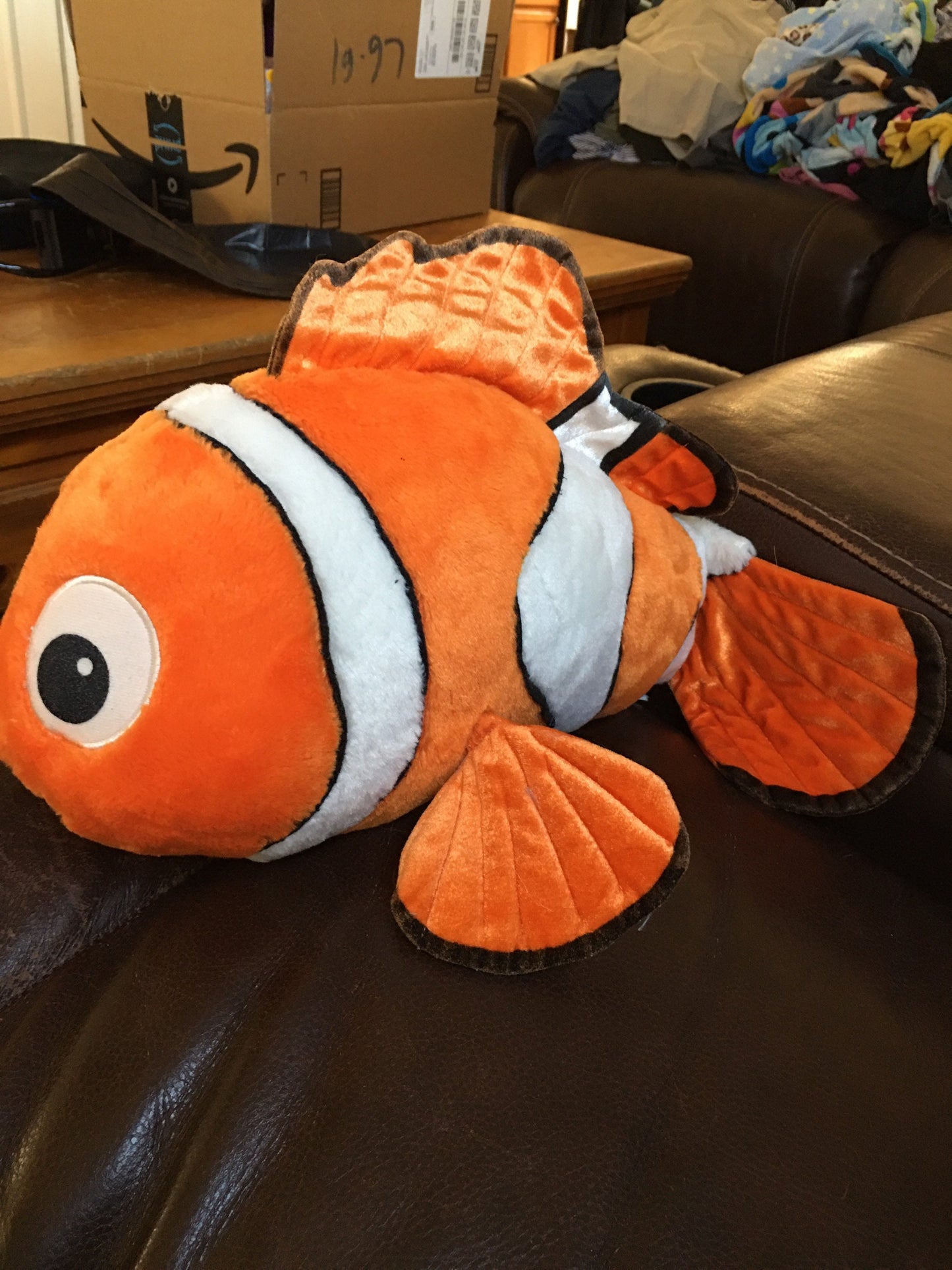 Finding Nemo Plush Toy - Flat Eyes, Fuzzy Texture