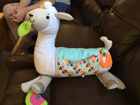 Fisher-Price Grow-with-Me Tummy Time Llama