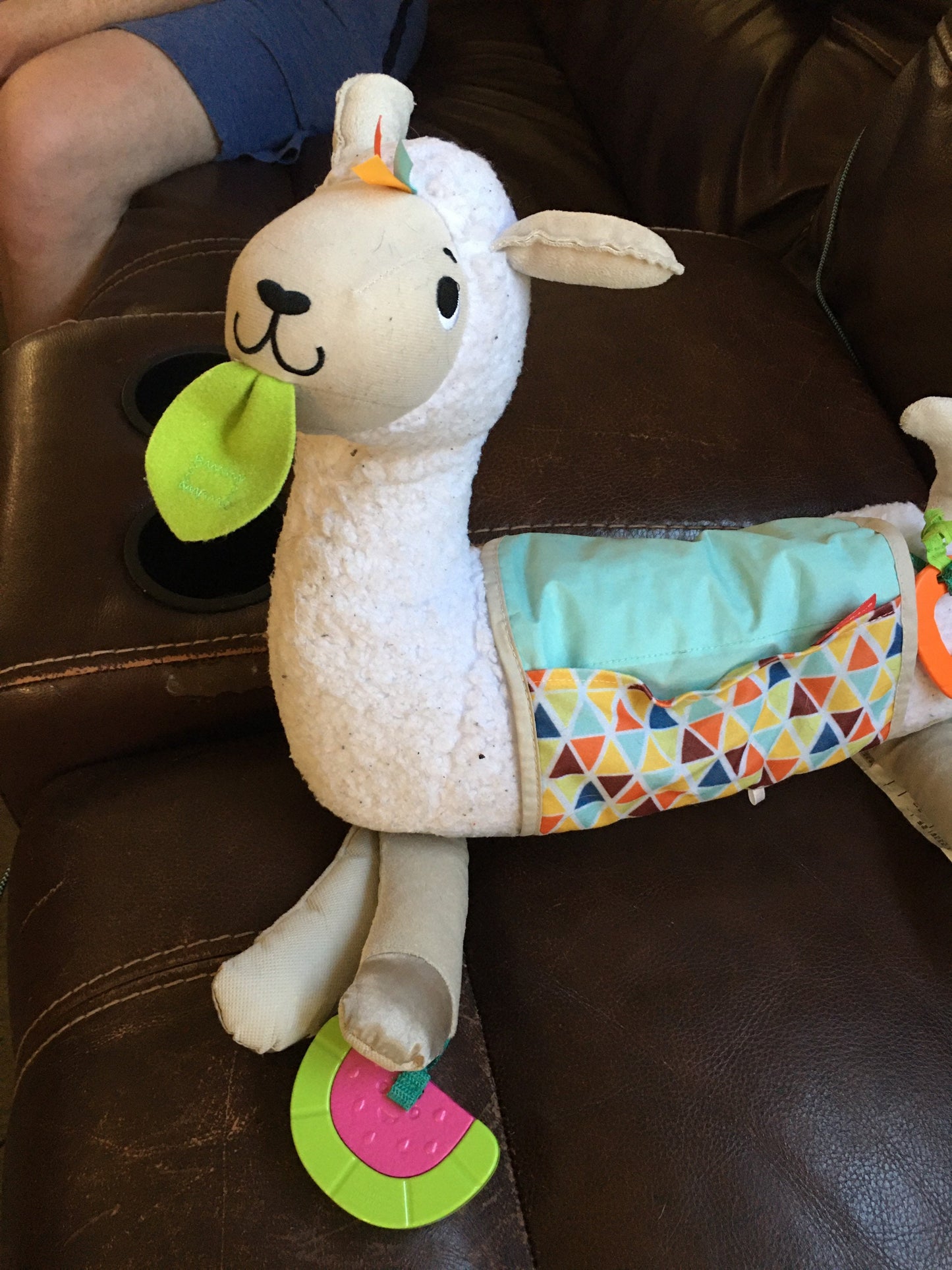 Fisher-Price Grow-with-Me Tummy Time Llama