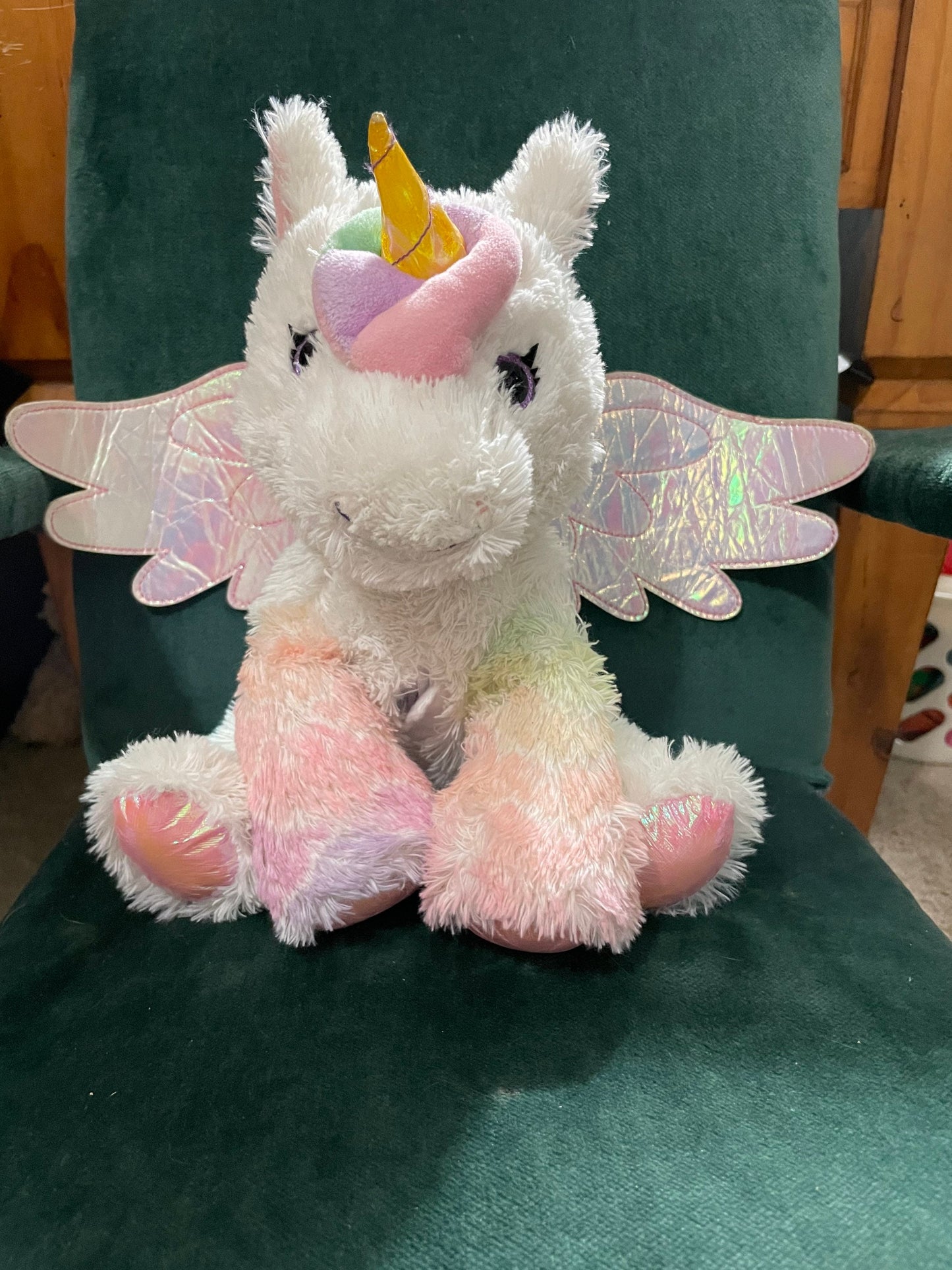 Barbie Kiss and Care Unicorn 10” Lights and Sounds Work Stuffed Animal