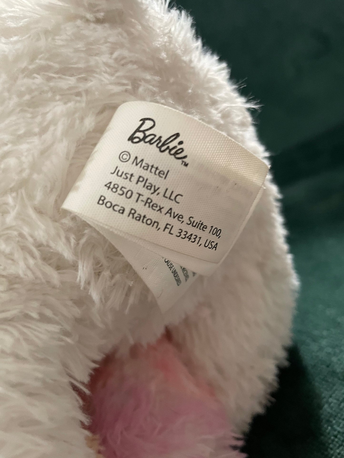 Barbie Kiss and Care Unicorn 10” Lights and Sounds Work Stuffed Animal