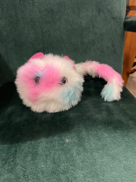 Pomesies Pom Pom Plush Toy, White, Pastel Pink and Blue