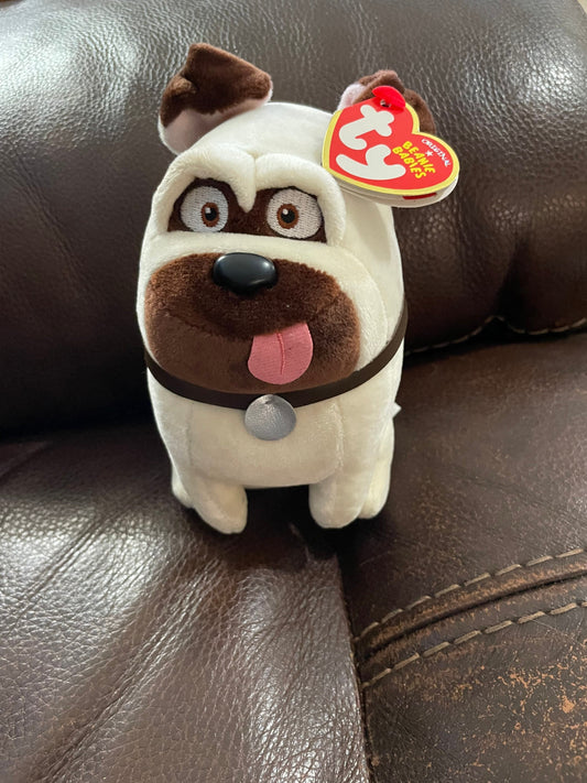 Ty Beanie Secret Life of Pets Mel Reg 6” Plush