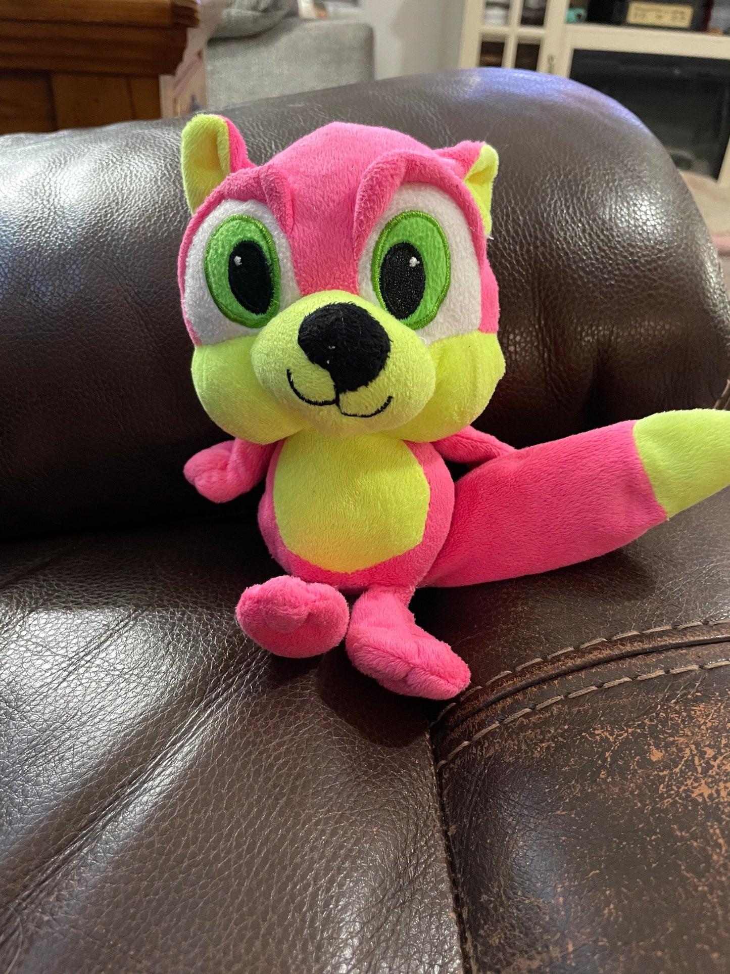 Rare BJ Toy Co. Longtail Fox Stuffed Animal