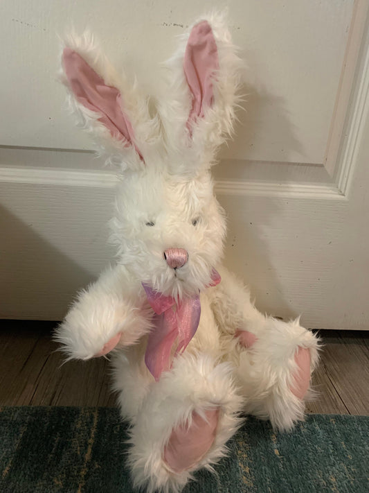 Vintage Kids of America Corp White and pink Bunny/Rabbit