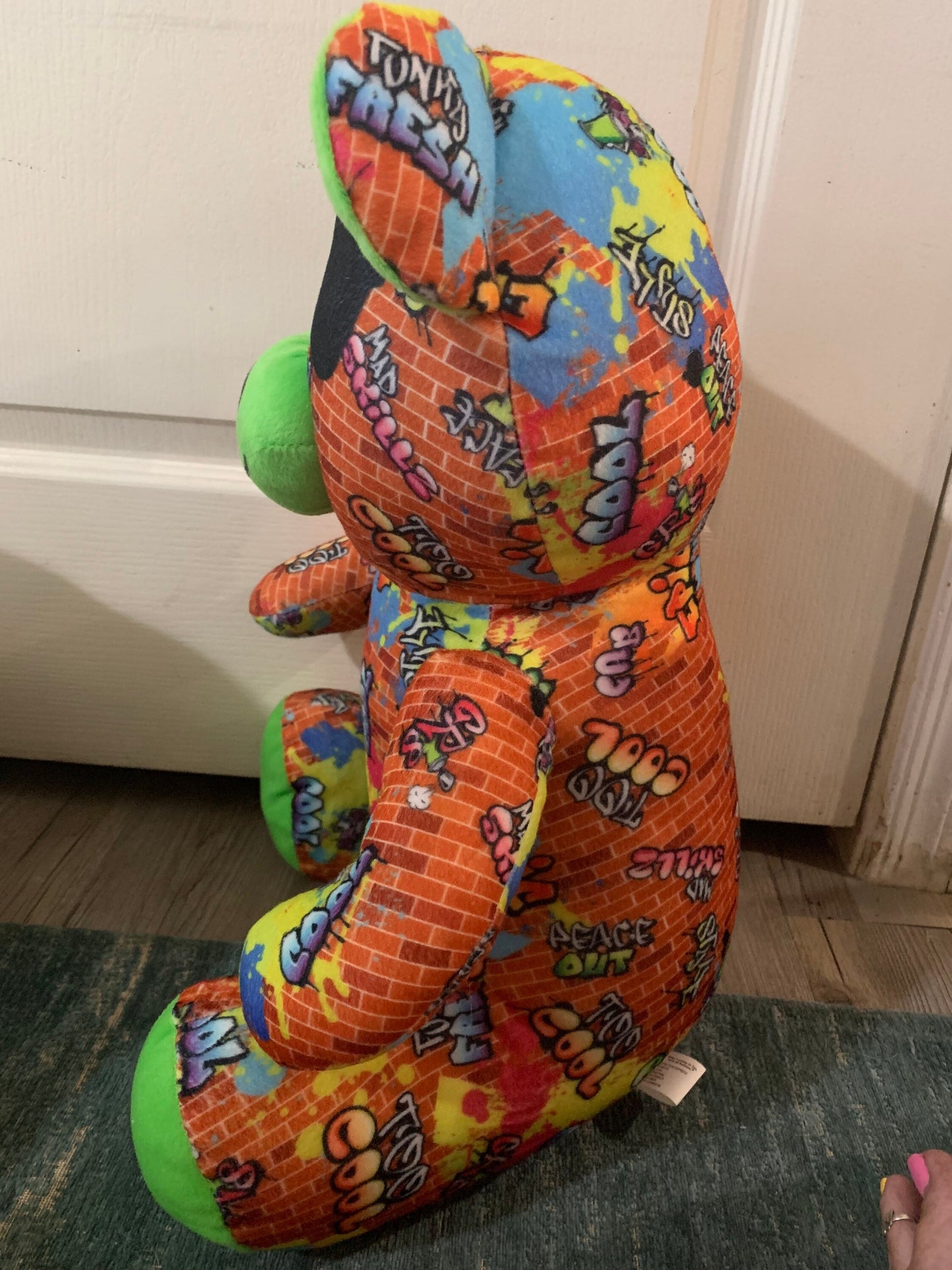 Large Graffiti Bear 18”-20”