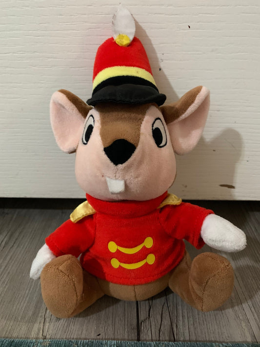 Authentic Original Disney Park Timothy Mouse Plush 8” Stuffed Animal Plush Toy Vintage For Kids